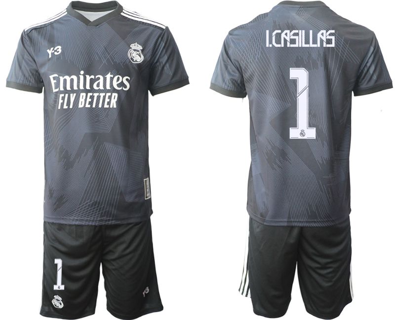 Men 2022-2023 Club Real Madrid Cuarta Camiseta Y3 de black 1 Soccer Jersey